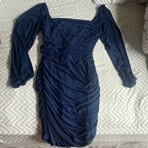 NEVER WORN amazon long sleeve mesh dress